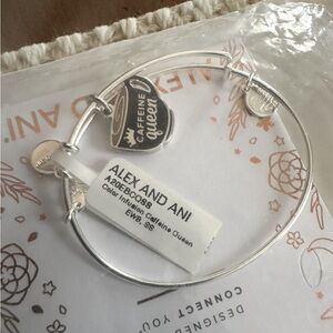 Alex and Ani Caffeine Queen bracelet